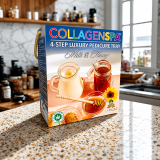 LA PALM Collagen Spa 4- Step Luxury Pedicure Tray