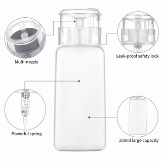 Liquid Pump Dispenser Bottle 250ml