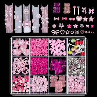 Nail Charm 12 Grid Pack