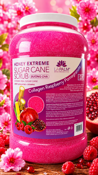 LA PALM Extreme Sugar Cane Scrub - 1 Gallon