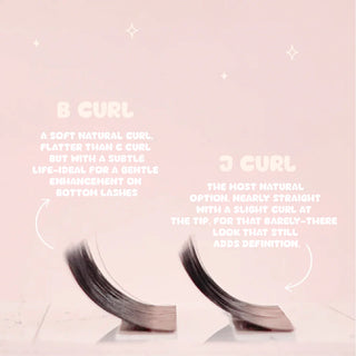 Elan Bottom Lash Mini Tray B Curl