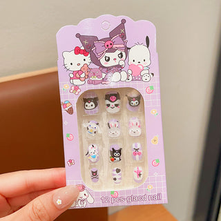 Infant Press On Nails : Kuromi & Friends