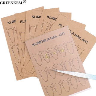 Nail Art Design Practice Cards