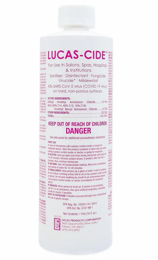 Lucas-Cide Concentrate Disinfectant