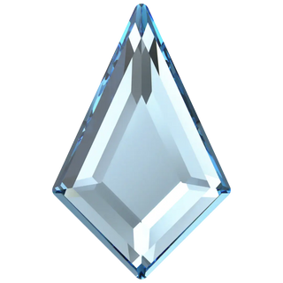 Bluestreak Serinity Flatback Crystals Non Hotfix Kite Aquamarine (2771)