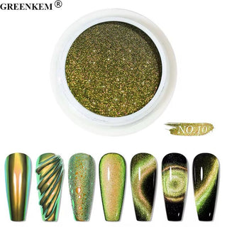 5D Cat Eye Nail Powder