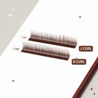Elan BROWN bottom lashes mini tray