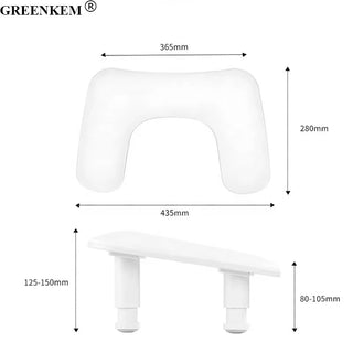Adjustable U-Shaped Nail Arm Rest