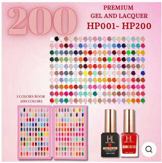 HONEYS NAIL SECRET FULL LINE PREMIUM GEL + LACQUER 200 COLORS