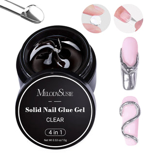 MelodySusie 15g Solid Nail Glue Gel