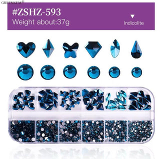 Flat Back Multi-Shaped Rhinestones