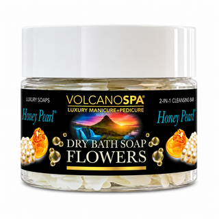 Volcano Spa Dry Bath Soap Flowers 12oz