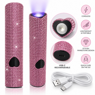 Rechargeable Rhinestones Flash Cure UV Lamp