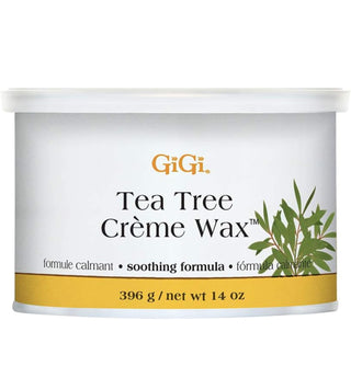 GiGi Tea Tree Infused Crème Wax 14oz