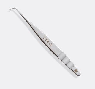 LBLA Satin 90 Degree Tweezer