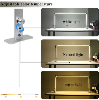 Squared LED Nail Desk Lamp