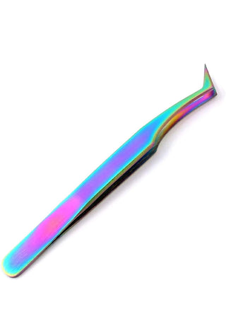 Rainbow 45 Degree Lash Tweezer