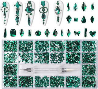 Nail Rhinestone 20 Grid Pack