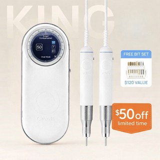 O NAIL AI Precision Nail Drill – Professional Electric Nail File with 50,000 RPM