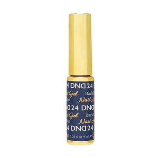 DND Nail Art Gel 24 Dark Blue