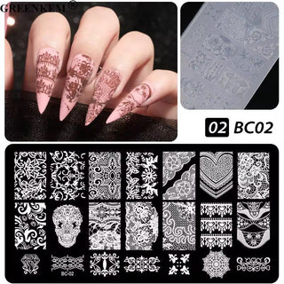 Lace Stamping Plates
