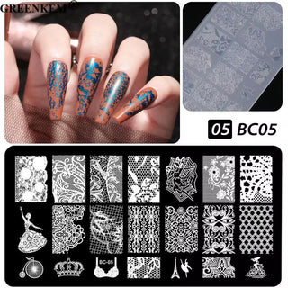 Lace Stamping Plates