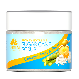 LA PALM Honey Extreme Sugar Cane Scrub “Honey Pearl ” 12oz