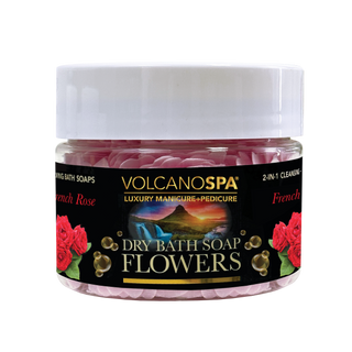 Volcano Spa Dry Bath Soap Flowers “French Rose” 12oz