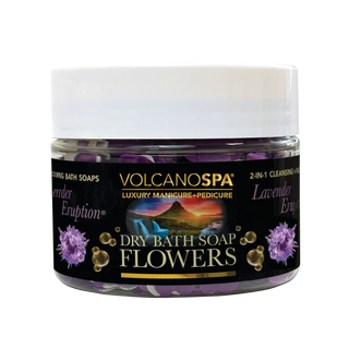 Volcano Spa Dry Bath Soap Flowers “Lavender Eruption ”