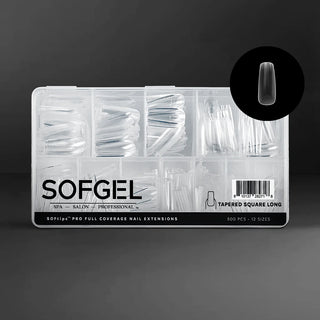 SOFGEL SOFTIPS PRO™ XII - Standard Tapered Square Long