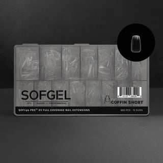 SOFGEL SOFTIPS PRO™ XV - Standard Coffin Short