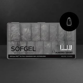 SOFGEL SOFTIPS PRO™ XV - Standard Almond Short