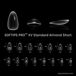 SOFGEL SOFTIPS PRO™ XV - Standard Almond Short