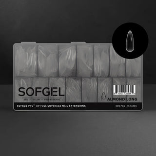 SOFGEL SOFTIPS PRO™ XV - Standard Almond Long