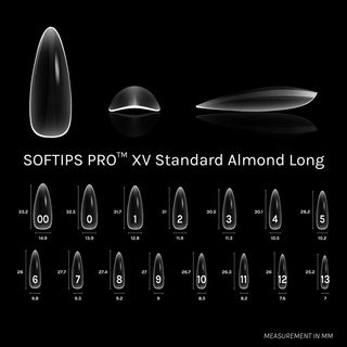 SOFGEL SOFTIPS PRO™ XV - Standard Almond Long