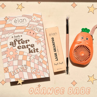 elan Aftercare Kit (Fan+Shampoo+Brush)