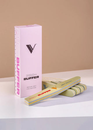 V BEAUTY PURE NAIL BUFFERS - 180/240 GRIT (5 PACK)