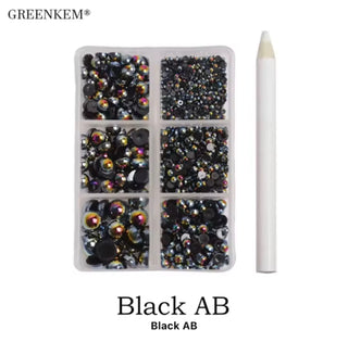 Flat Back Nail Pearl Pack