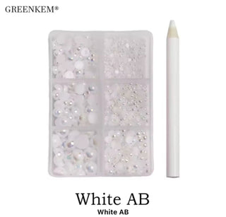 Flat Back Nail Pearl Pack
