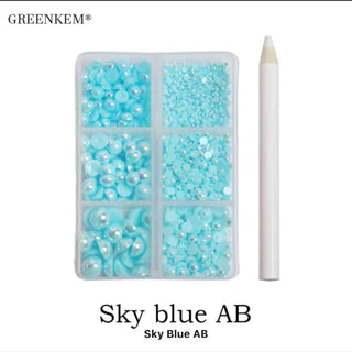 Flat Back Nail Pearl Pack
