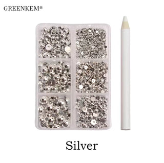 Flat Back Nail Pearl Pack