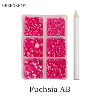 Flat Back Nail Pearl Pack