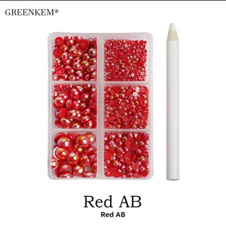 Flat Back Nail Pearl Pack