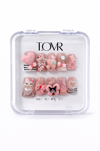 Take Over Hand Made Press On Nails (101-130)