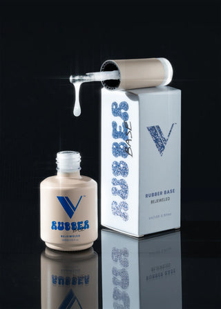 V BEAUTY PURE RUBBER BASE - BEJEWELED