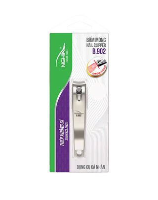 NGHIA Curve Blade Large Nail Clipper - B-902 (Stainless Steel)