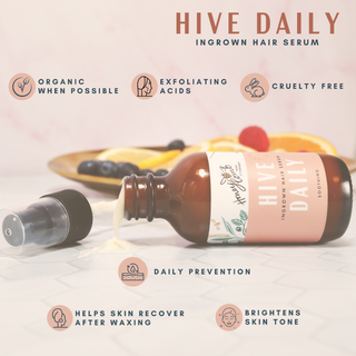 Honey Comb Wax Co. INGROWN HAIR SERUM | HIVE DAILY