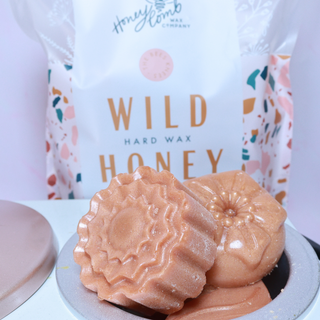 Honey Comb Wax Co. WILD HONEY PROFESSIONAL | HARD WAX  | 1LB SAMPLE