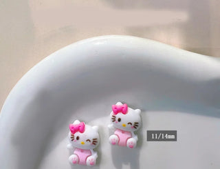 Hello Kitty Full Size Body Nail Charm 2pc