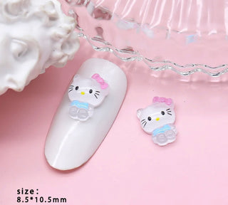 Hello Kitty Full Body Nail Charm 5pc